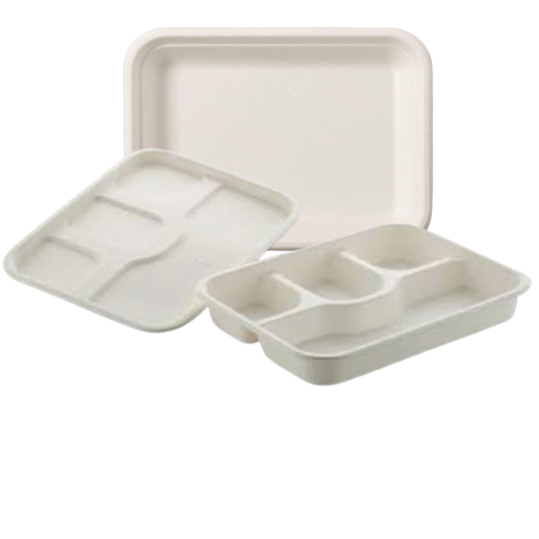 Bagasse Meal Trays